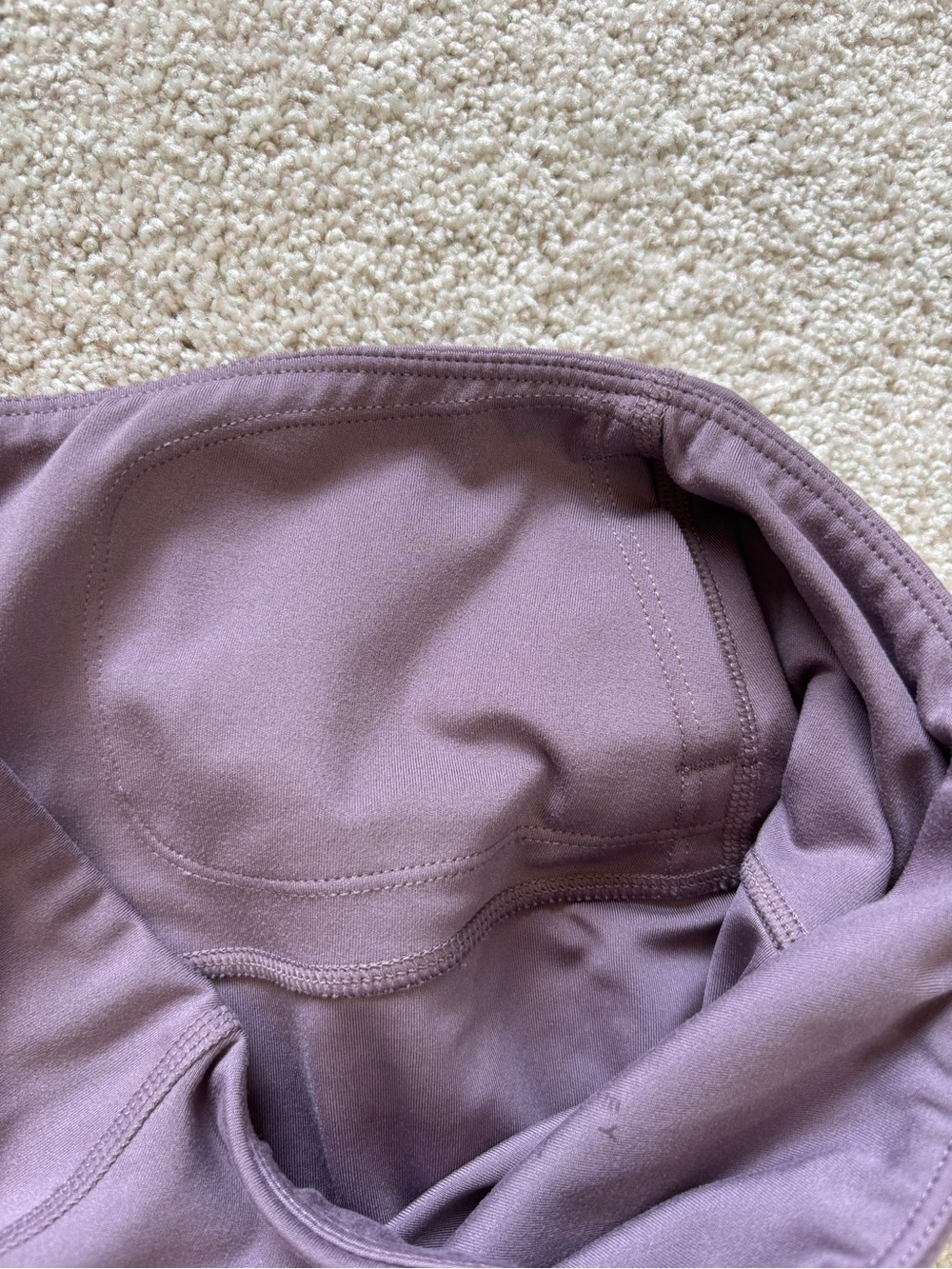 Varley Let’s Move Super High-Waist Seamless Leggings in Mauve - Picture 9 of 11
